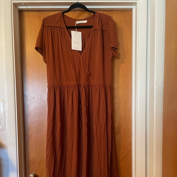 Christy Dawn Dresses & Skirts - New with tags rust color Dawn Dress by Christy Dawn. Perfect condition